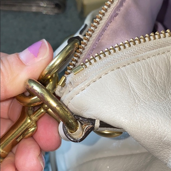 COACH POPPY HOBO LEATHER SHOULDER BAG - Picture 9 of 10